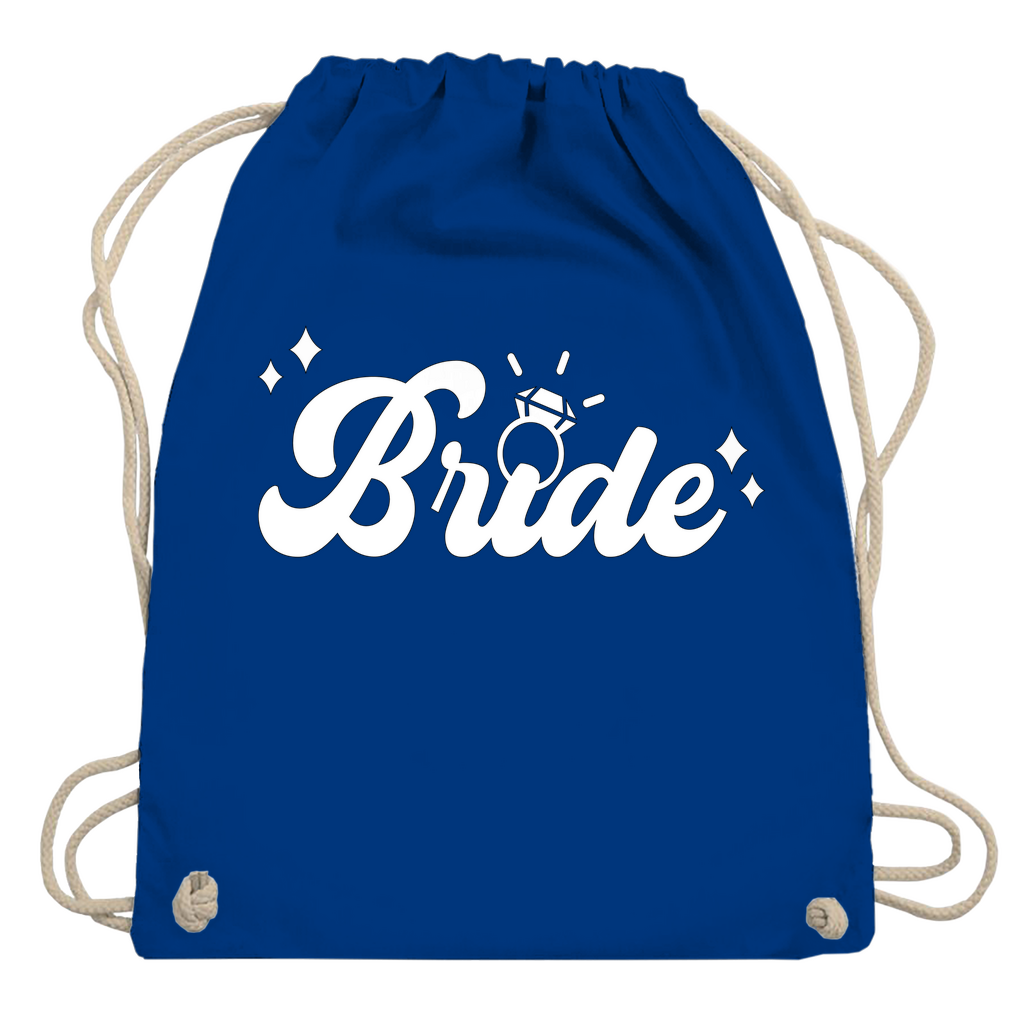Turnbeutel | Bride Schriftzug mit Ring