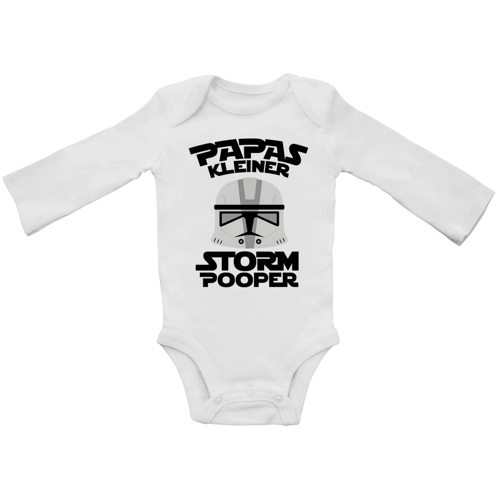 Storm Pooper | Baby Body Langarm