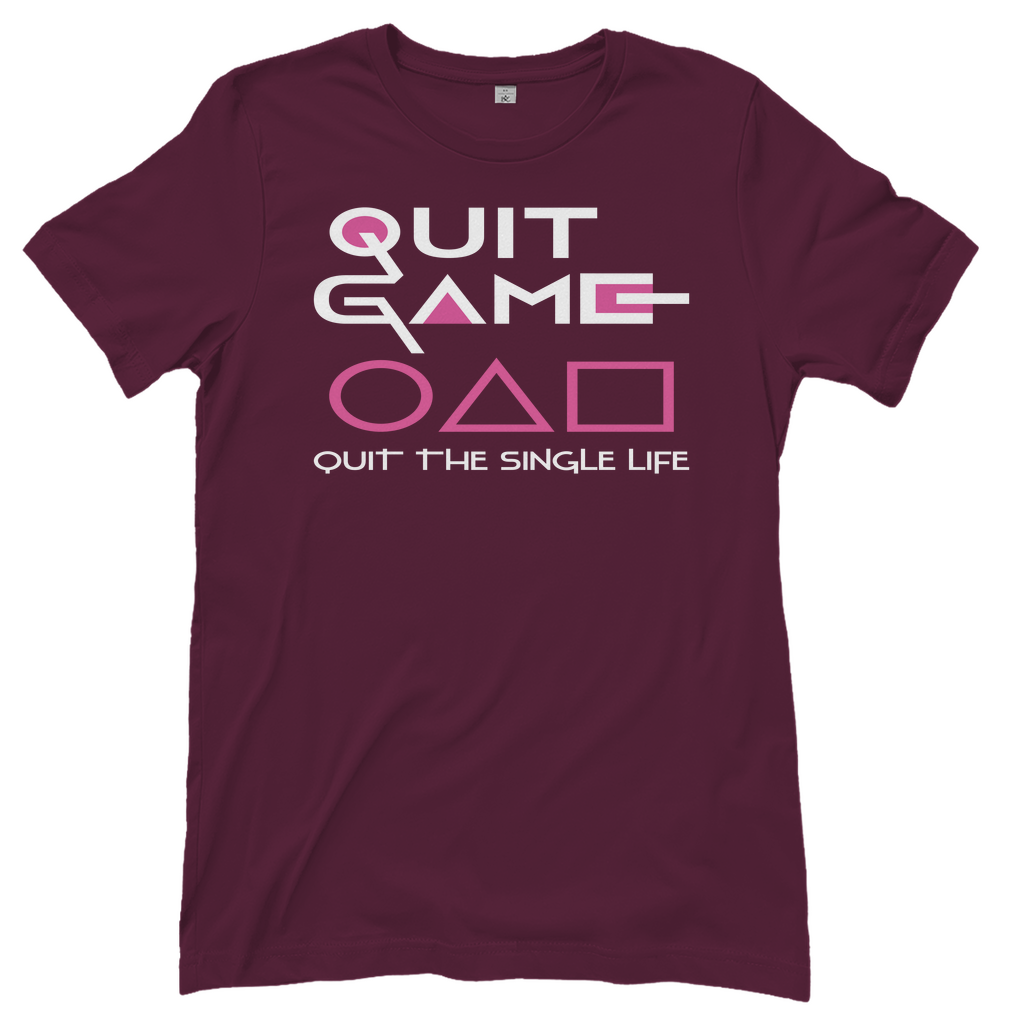 T-Shirt Frauen-Quit Game