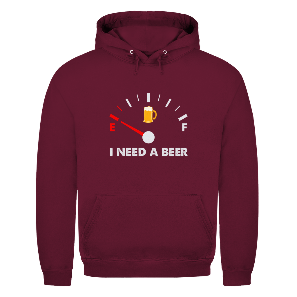 Hoodie Männer- I Need a Beer