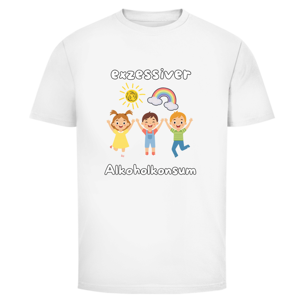 T-Shirt Männer - Exzessiver Alkoholkonsum