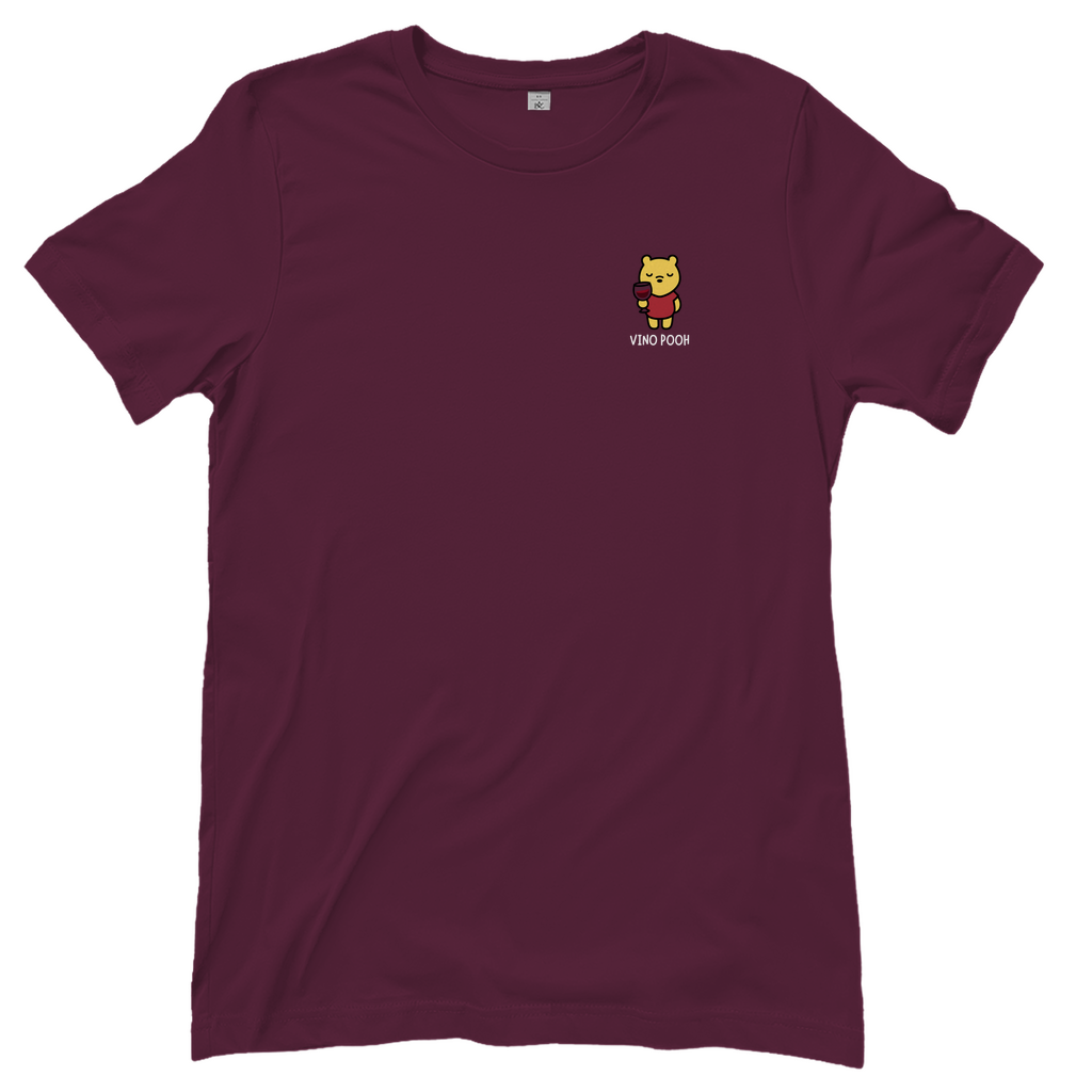Vino Pooh Brustdruck | Premium Frauen T-Shirt