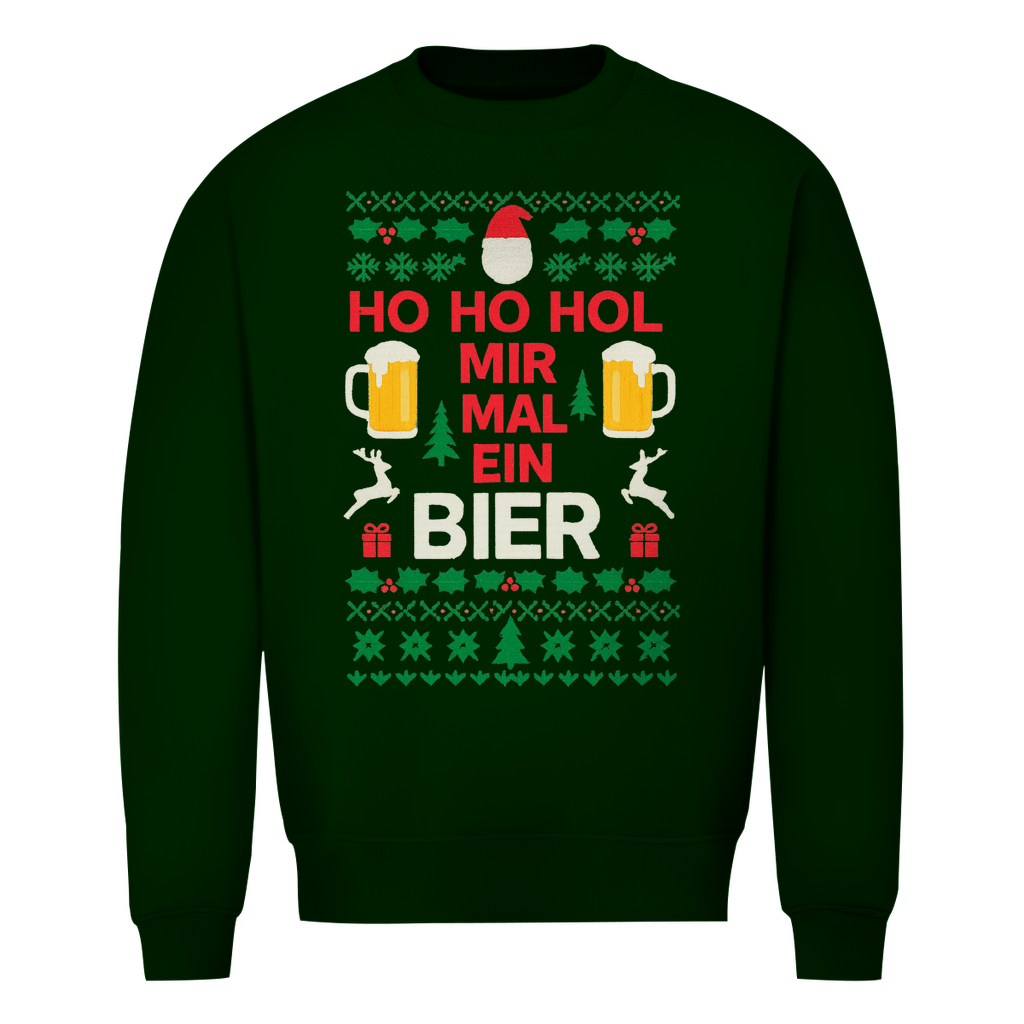 Ho Ho Hol Mir Mal Ein Bier | Ugly Sweater