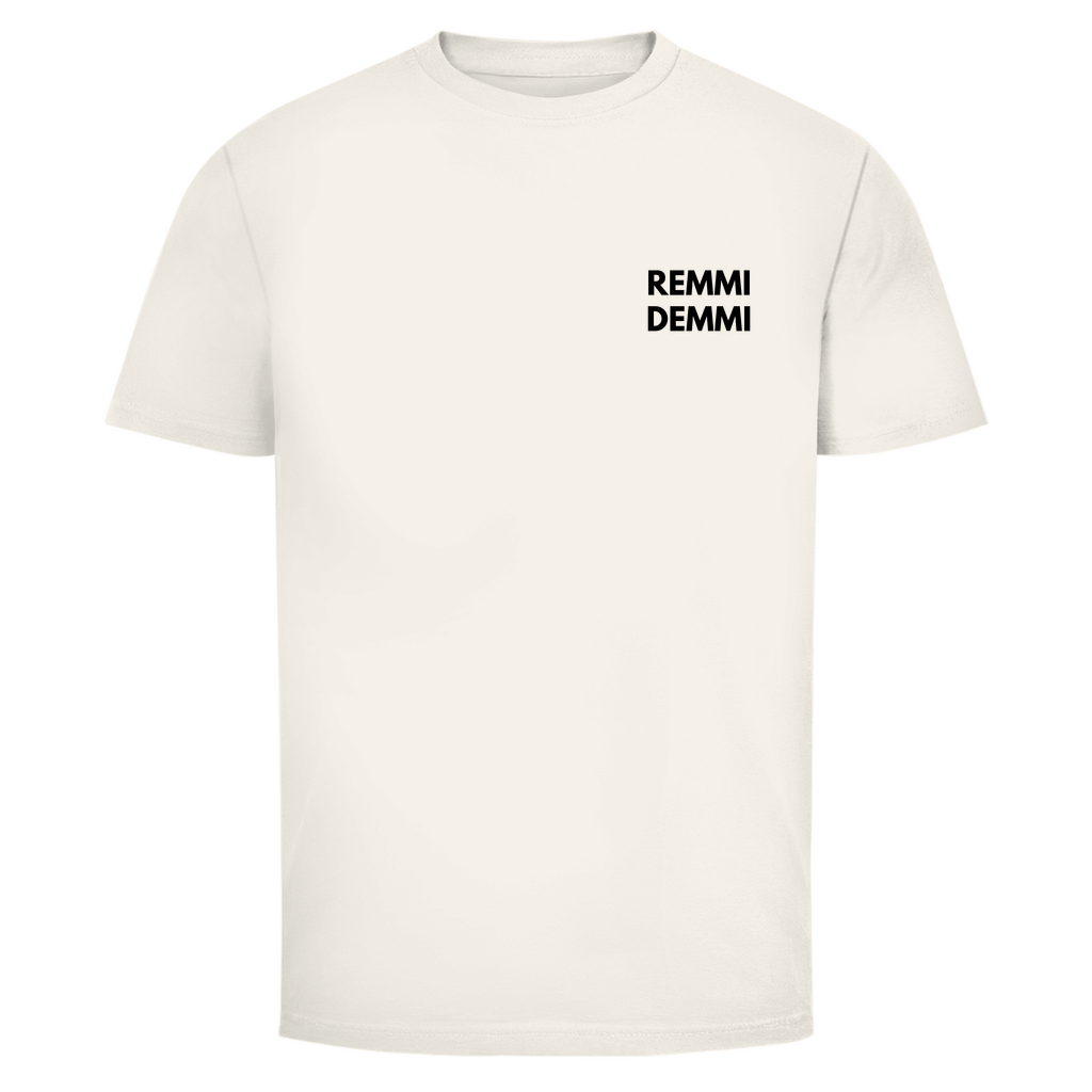 T-Shirt Männer- REMMI DEMMI Minimalistisch