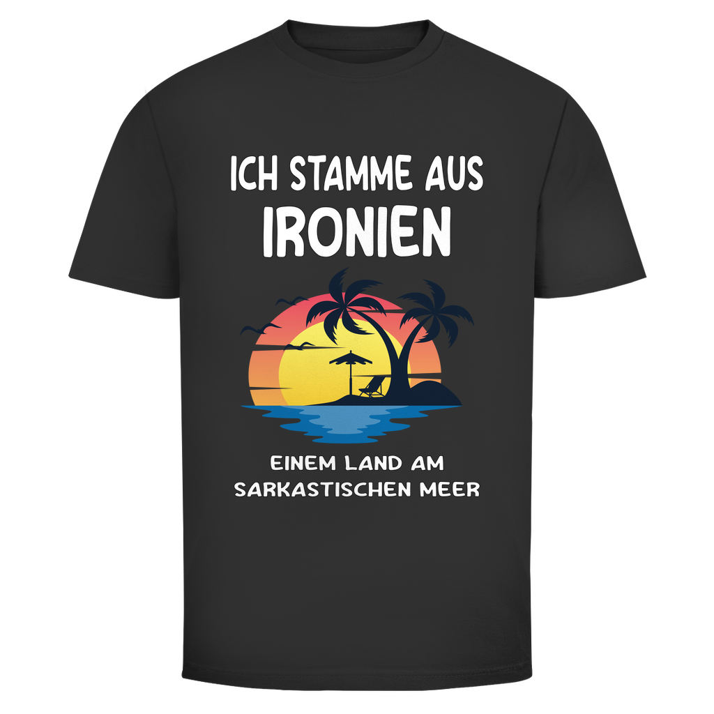 T-Shirt Männer- Ich stamme aus Ironien