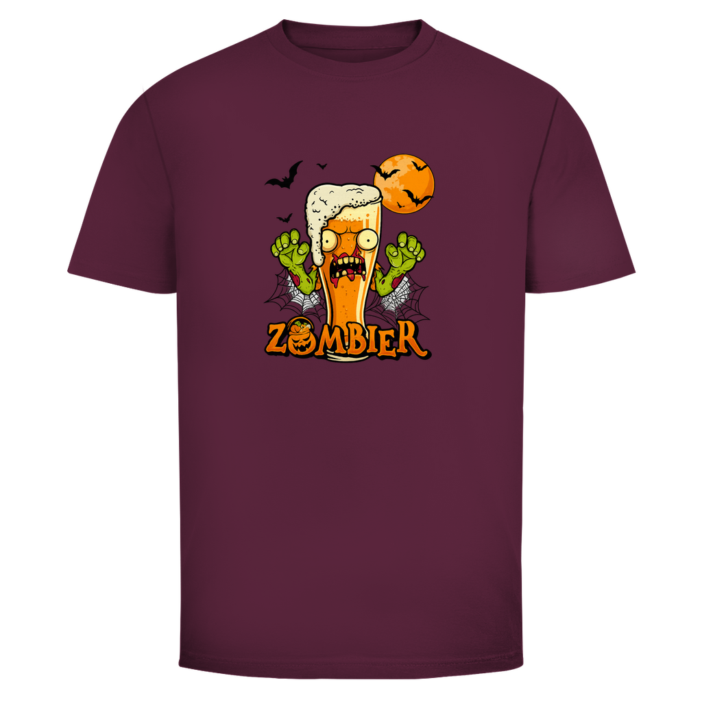 Zombier T-Shirt in Bordeaux