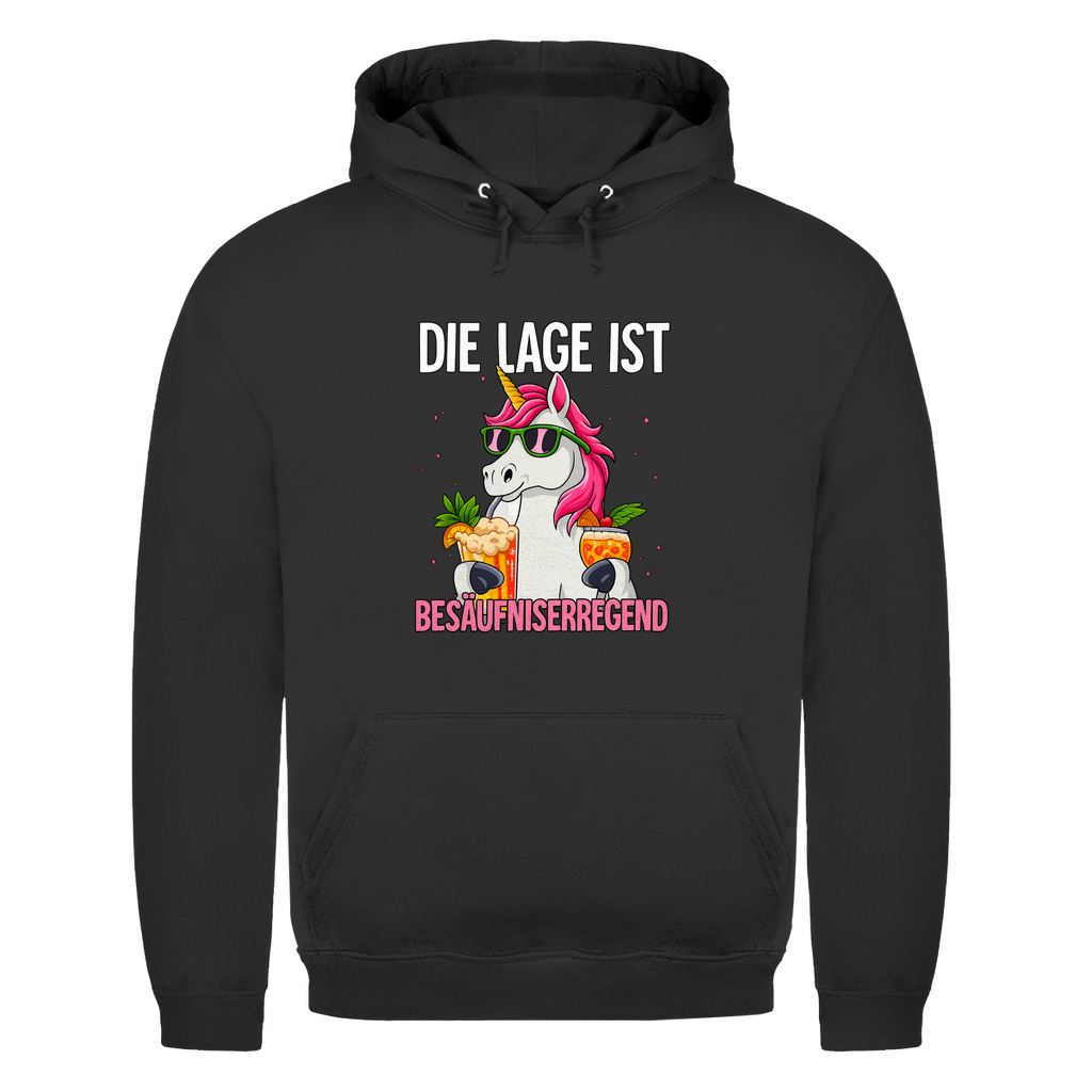 Unisex Hoodie - Die Lage ist Besäufniserregend