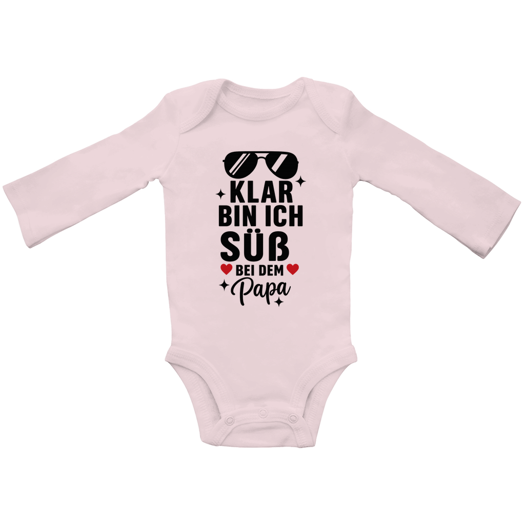 Klar bin ich Süß | Baby Body Langarm