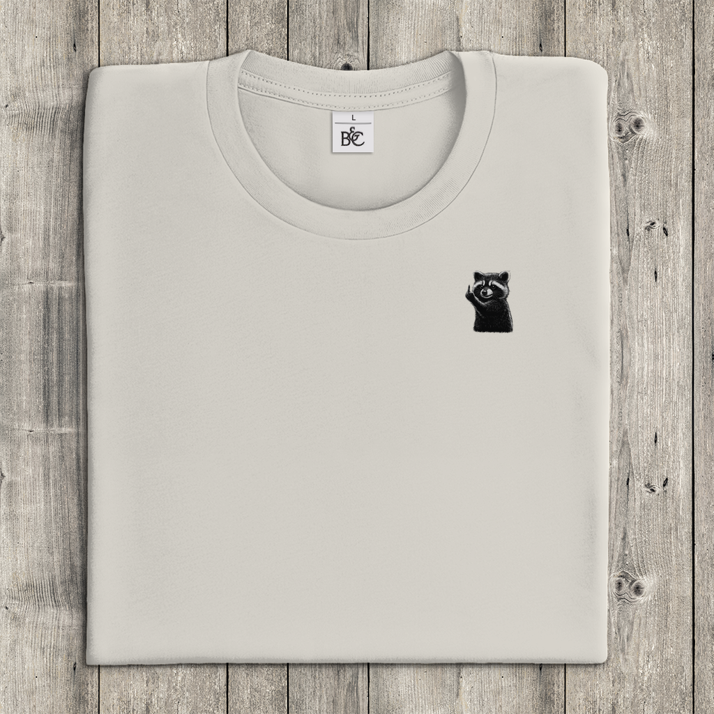 T-Shirt Frauen- Lustiger Waschbär