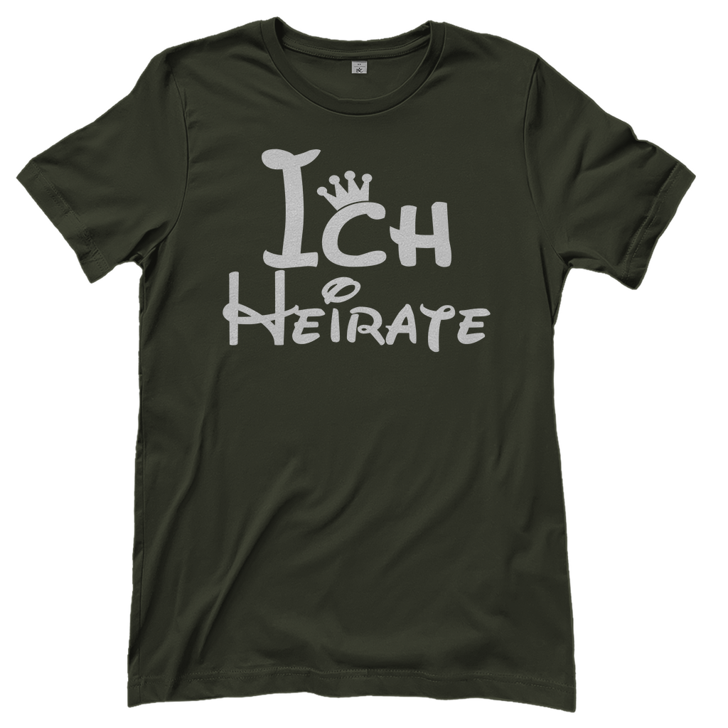 T-Shirt Frauen- Ich heirate
