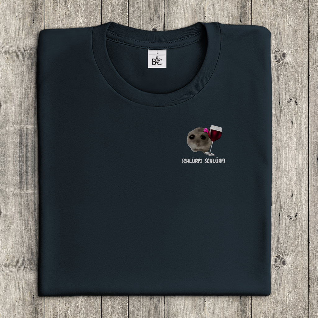 T-Shirt Frauen Minimaslistisch-Schlürfi Schlürfi