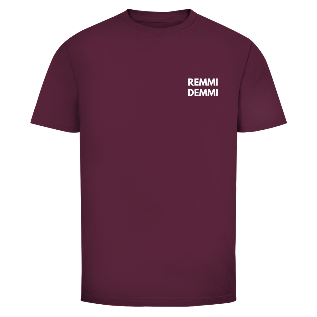 T-Shirt Männer- REMMI DEMMI Minimalistisch