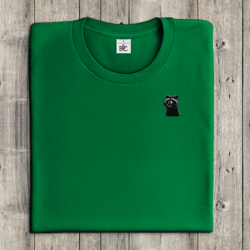T-Shirt Frauen- Lustiger Waschbär