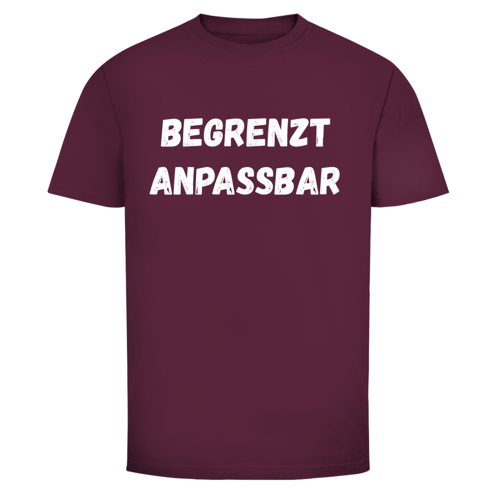 T-Shirt Männer- Begrenzt Anpassbar