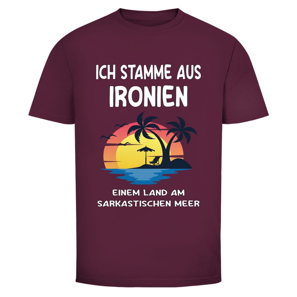 T-Shirt Männer- Ich stamme aus Ironien
