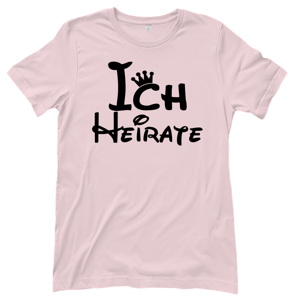 T-Shirt Frauen- Ich heirate