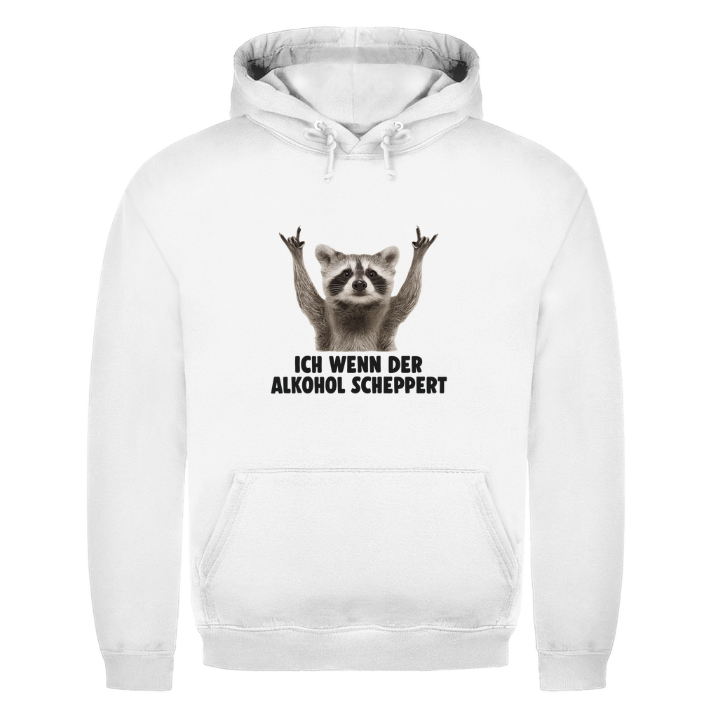 Unisex Hoodie- Wenn der Alkohol scheppert