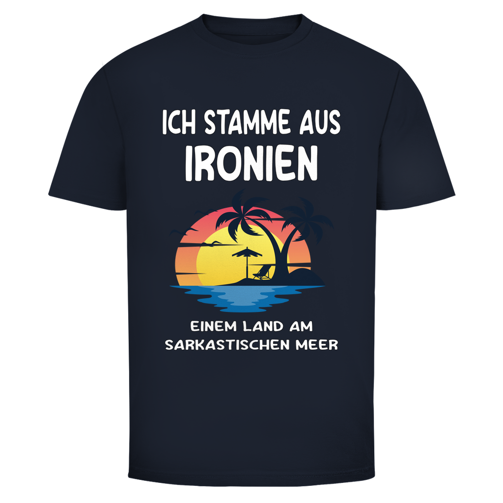 T-Shirt Männer- Ich stamme aus Ironien