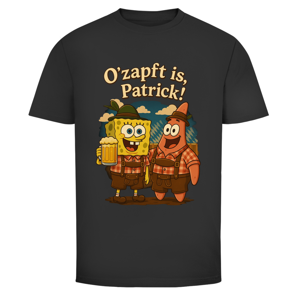 Unisex Wiesn Shirt– „O’zapft is, Patrick!“