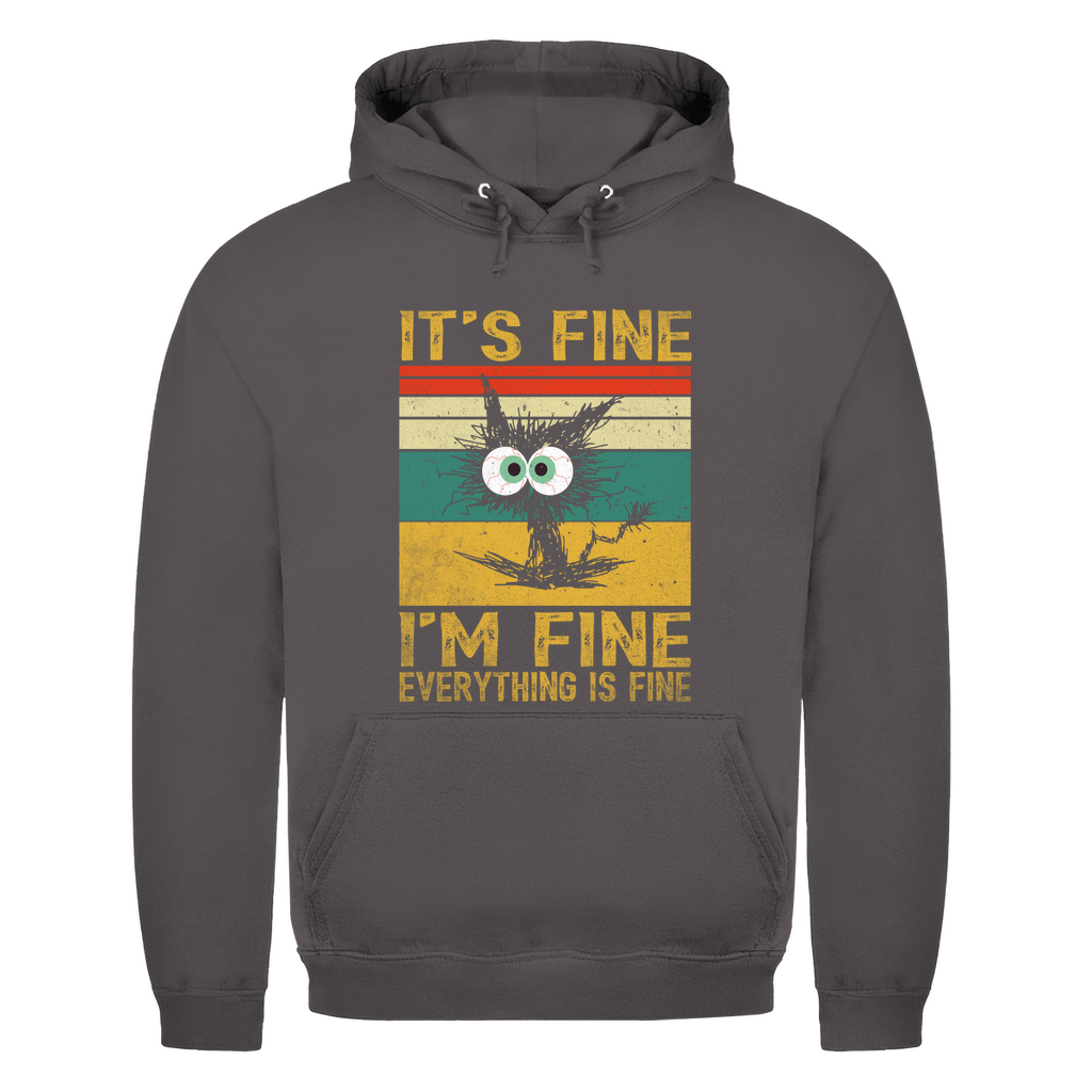 Unisex Hoodie- It’s Fine I’m Fine Everything is Fine