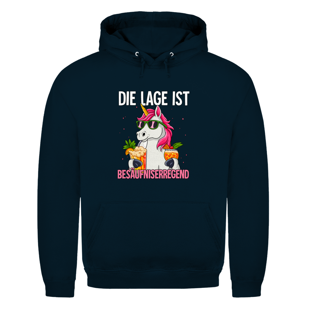 Unisex Hoodie - Die Lage ist Besäufniserregend