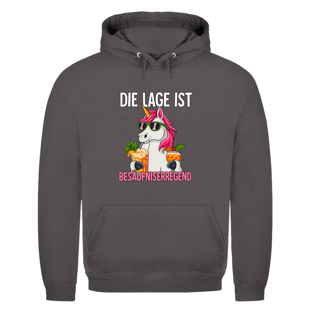 Unisex Hoodie - Die Lage ist Besäufniserregend