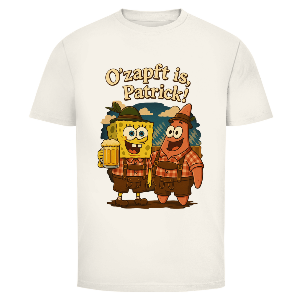 Unisex Wiesn Shirt– „O’zapft is, Patrick!“