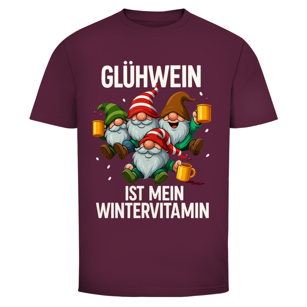Glühwein ist mein Wintervitamin | Unisex T-Shirt