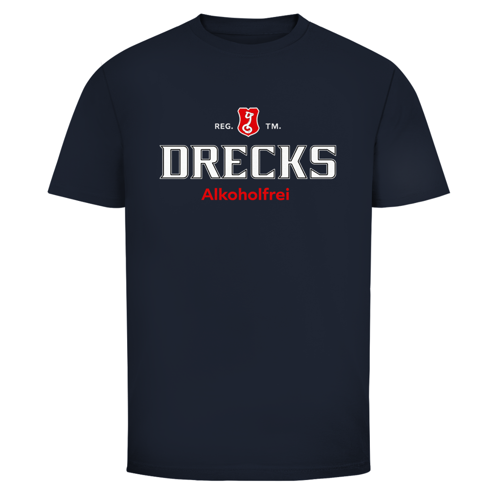 Drecks Alkoholfrei T-Shirt in Navy