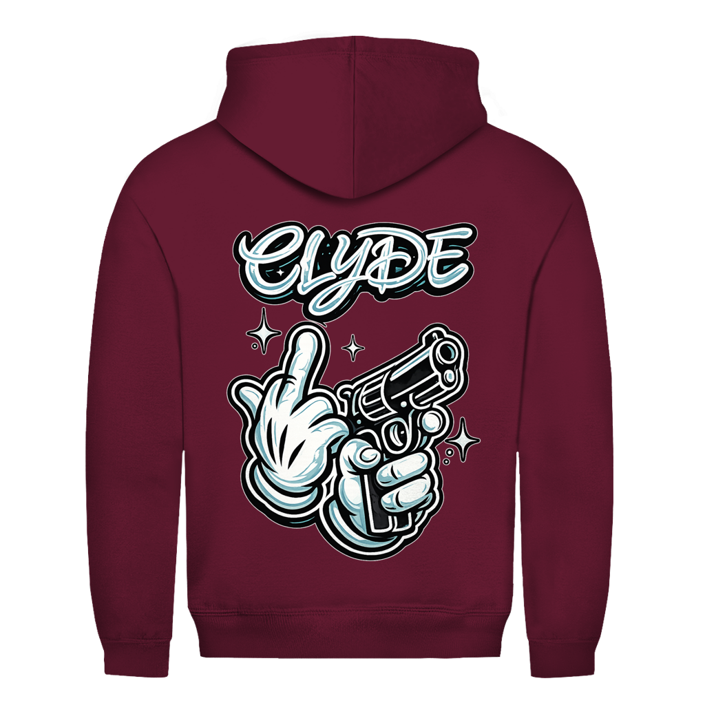 Clyde Rückendruck | Unisex Hoodie