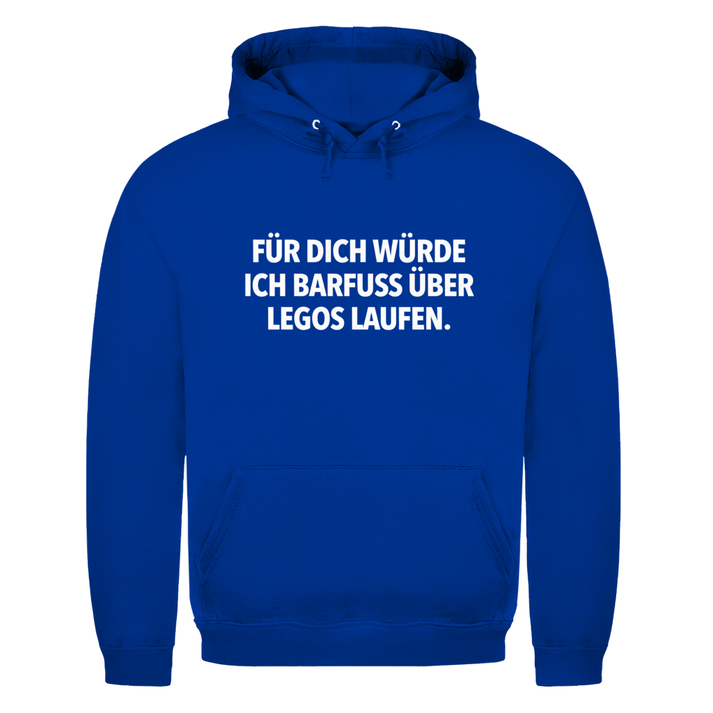 Barfuß über Legos | Unisex Hoodie