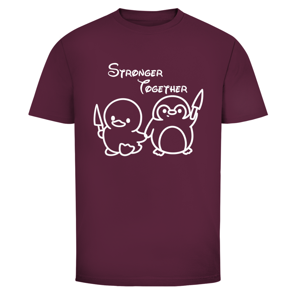 Stronger Together Ente & Pinguin | Unisex T-Shirt