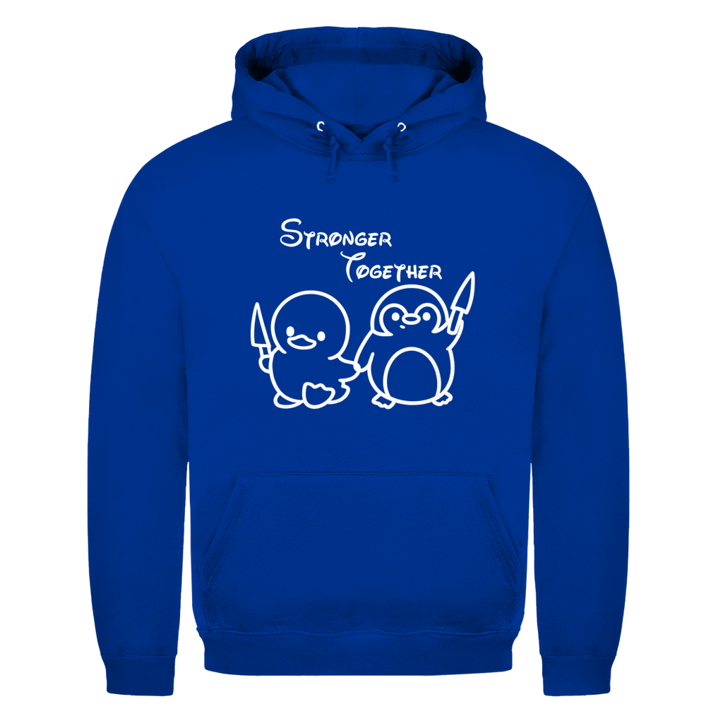 Stronger Together Ente & Pinguin | Unisex Hoodie