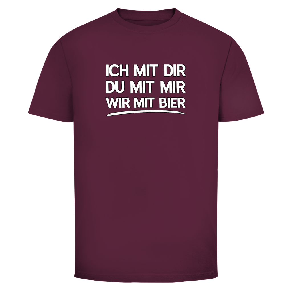 Ich mit dir. Du mit mir | Unisex T-Shirt