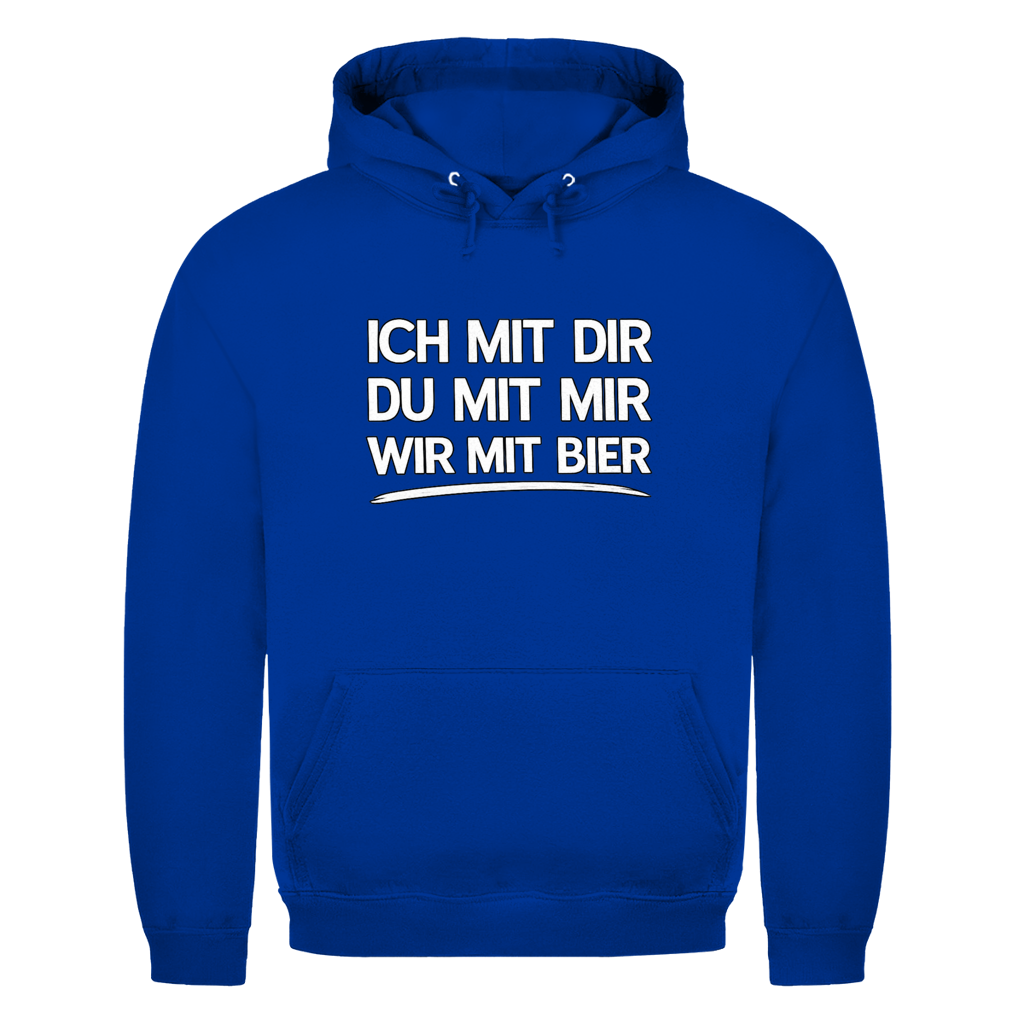 Ich mit dir. Du mit mir | Unisex Hoodie