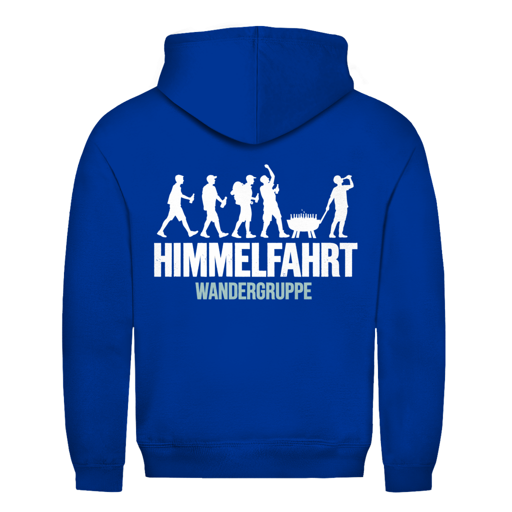 Himmelfahrt Wandergruppe Rückendruck | Unisex Hoodie