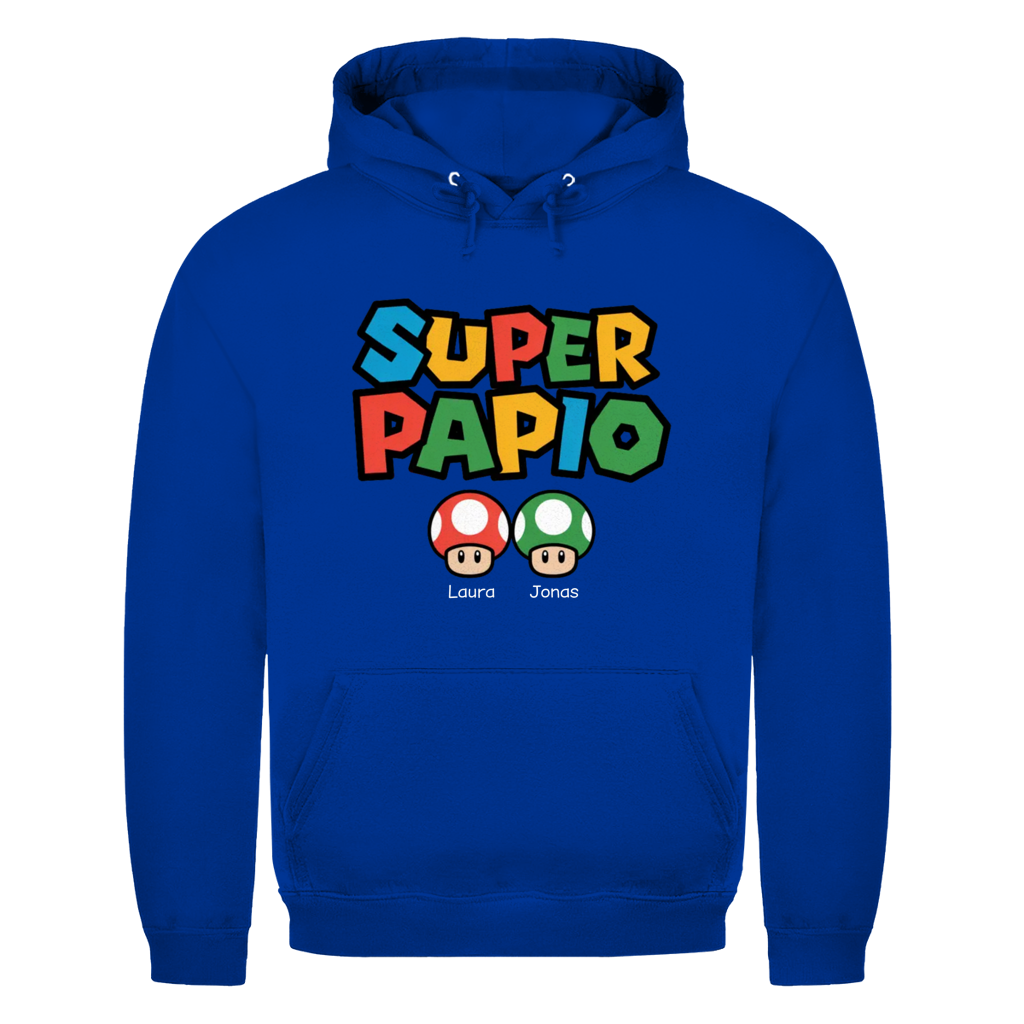 Super Papio personalisiert mit Namen | Unisex Hoodie