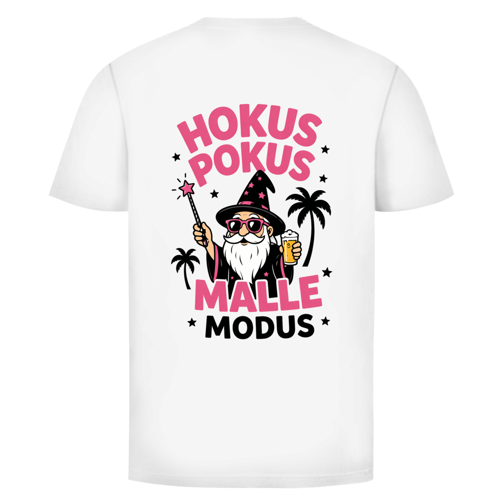 Malle Hokus Pokus Rückendruck | Unisex T-Shirt