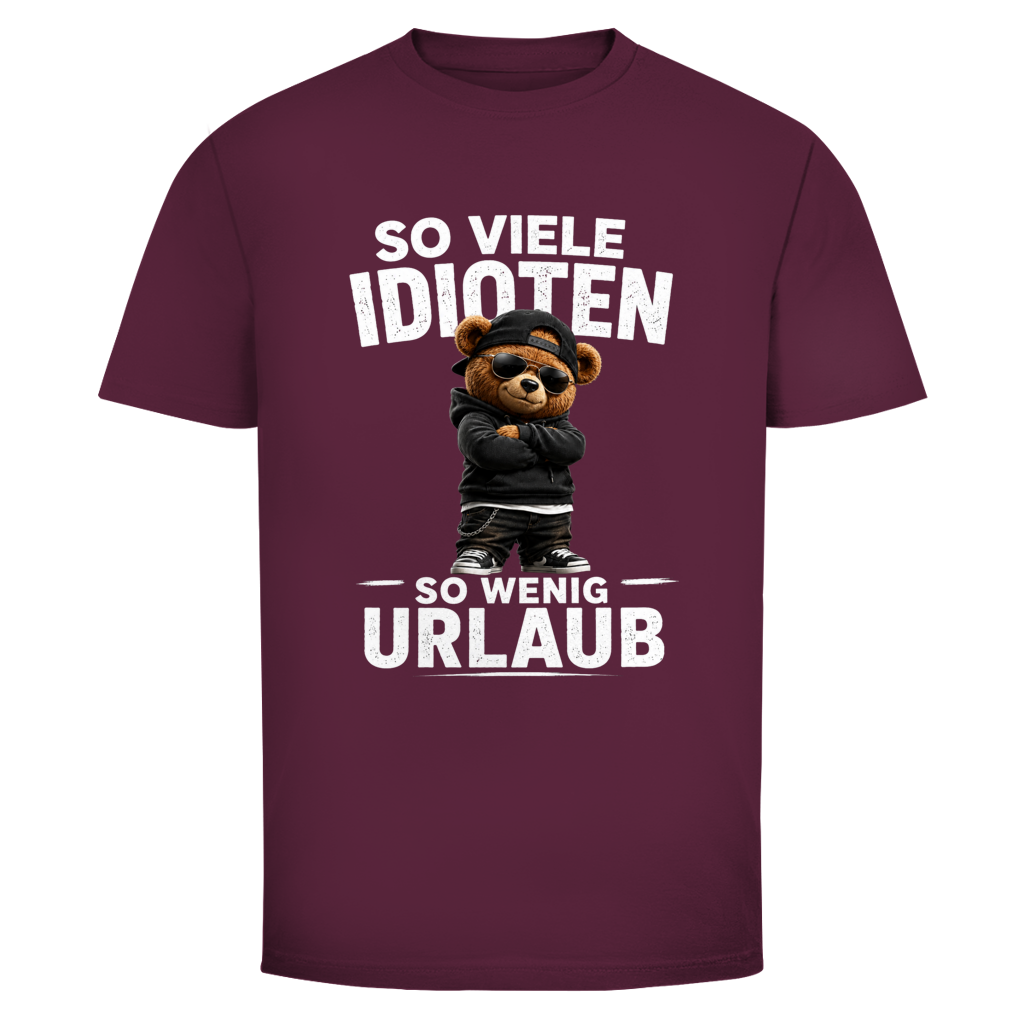 So wenig Urlaub Teddy | Unisex T-Shirt