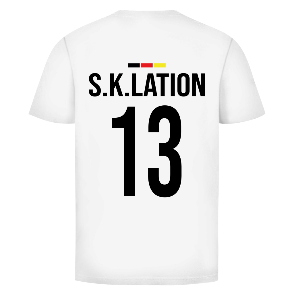 S K Lation 13 Deutschland Fan Edition beidseitig | Unisex T-Shirt