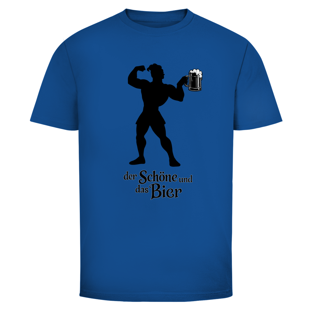 Der Schöne und das Bier | Unisex T-Shirt
