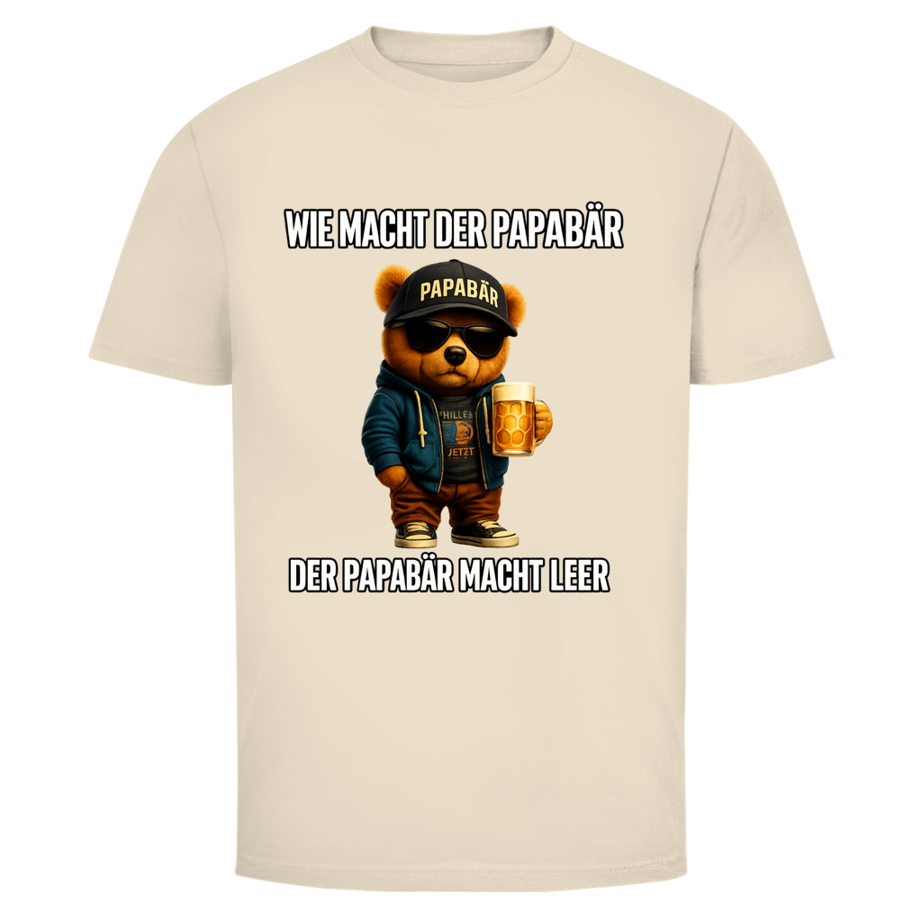 Papabär macht leer | Unisex T-Shirt