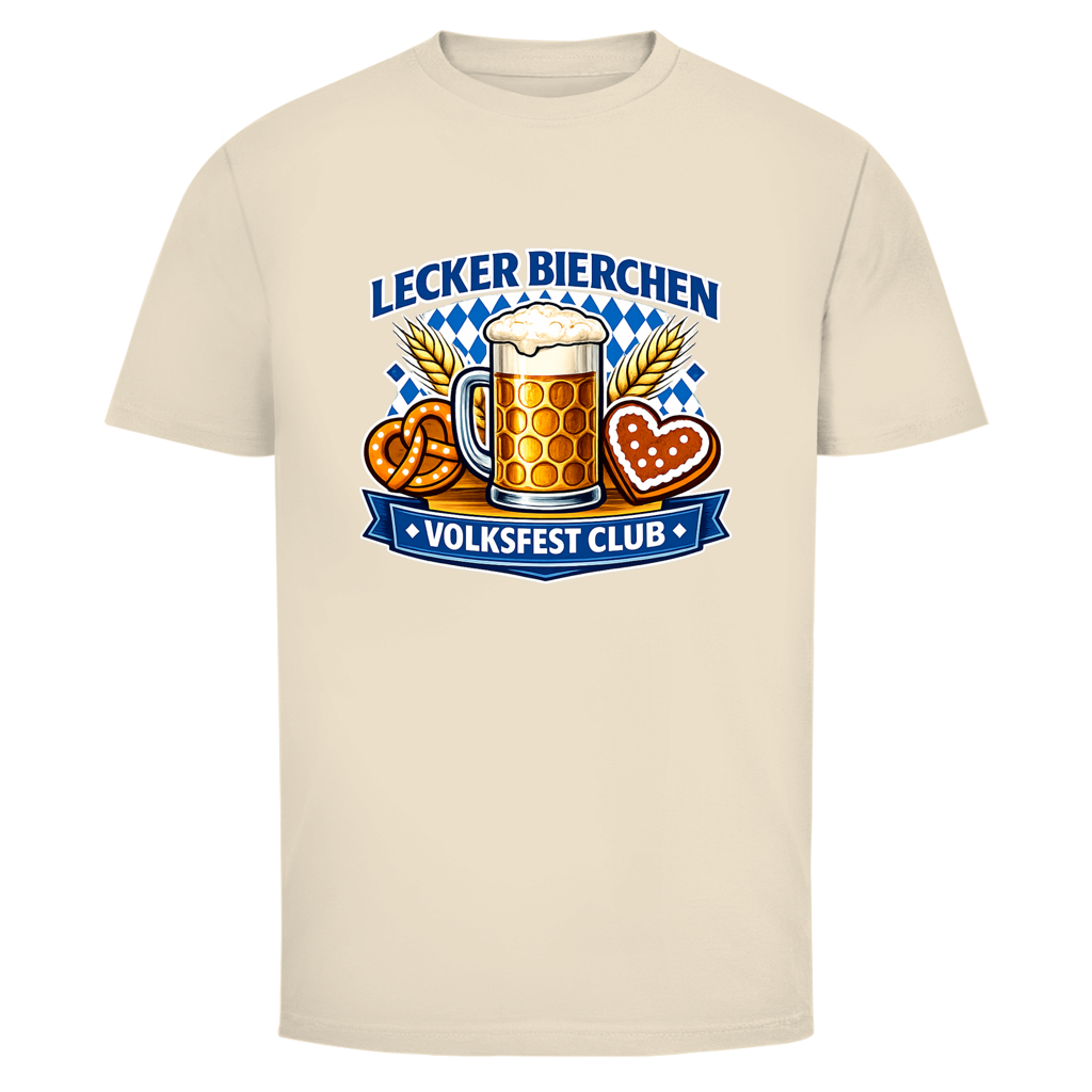 Lecker Bierchen Volksfest Club | Unisex T-Shirt