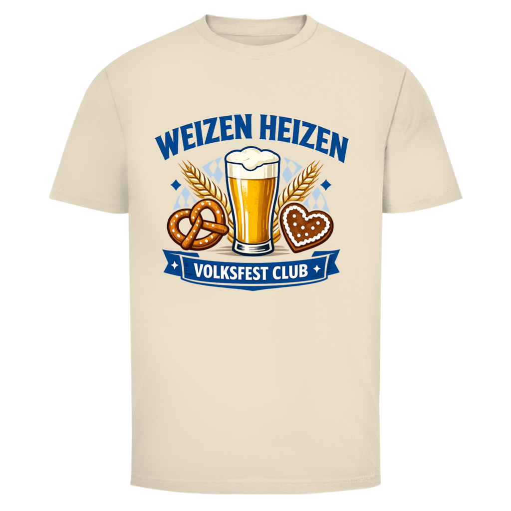 Weizen Heizen Volksfest Club | Unisex T-Shirt