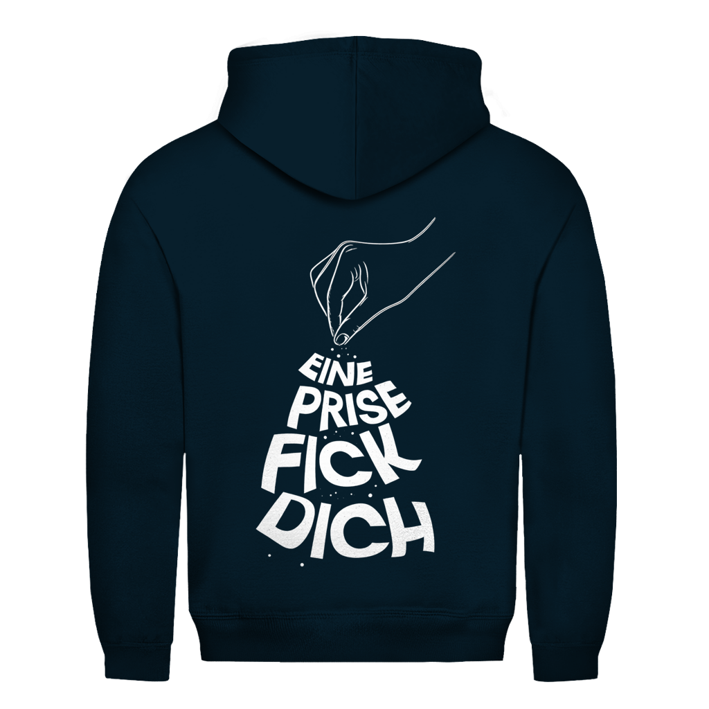Eine Prise Fick Dich Hoodie in Navy