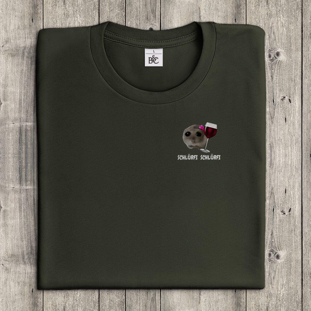 T-Shirt Frauen Minimaslistisch-Schlürfi Schlürfi