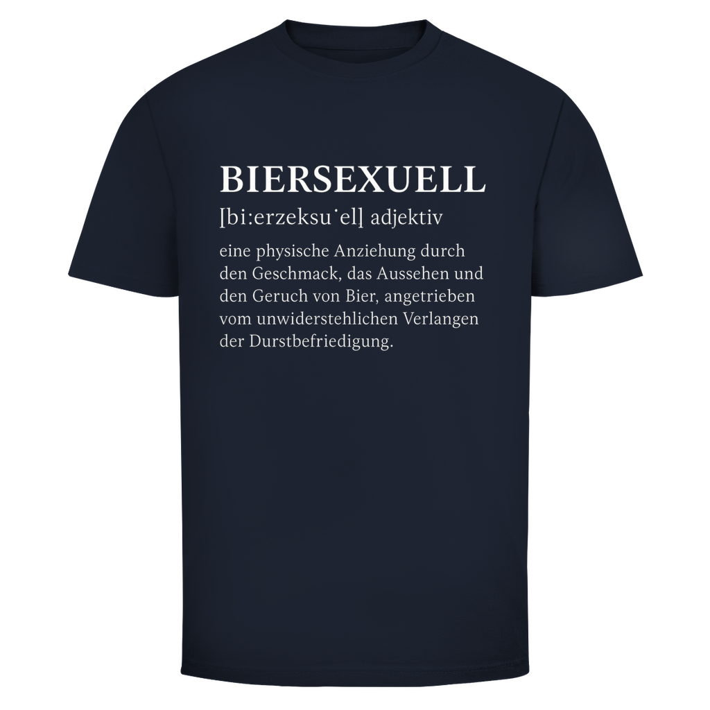 T-Shirt Männer- Biersexuell