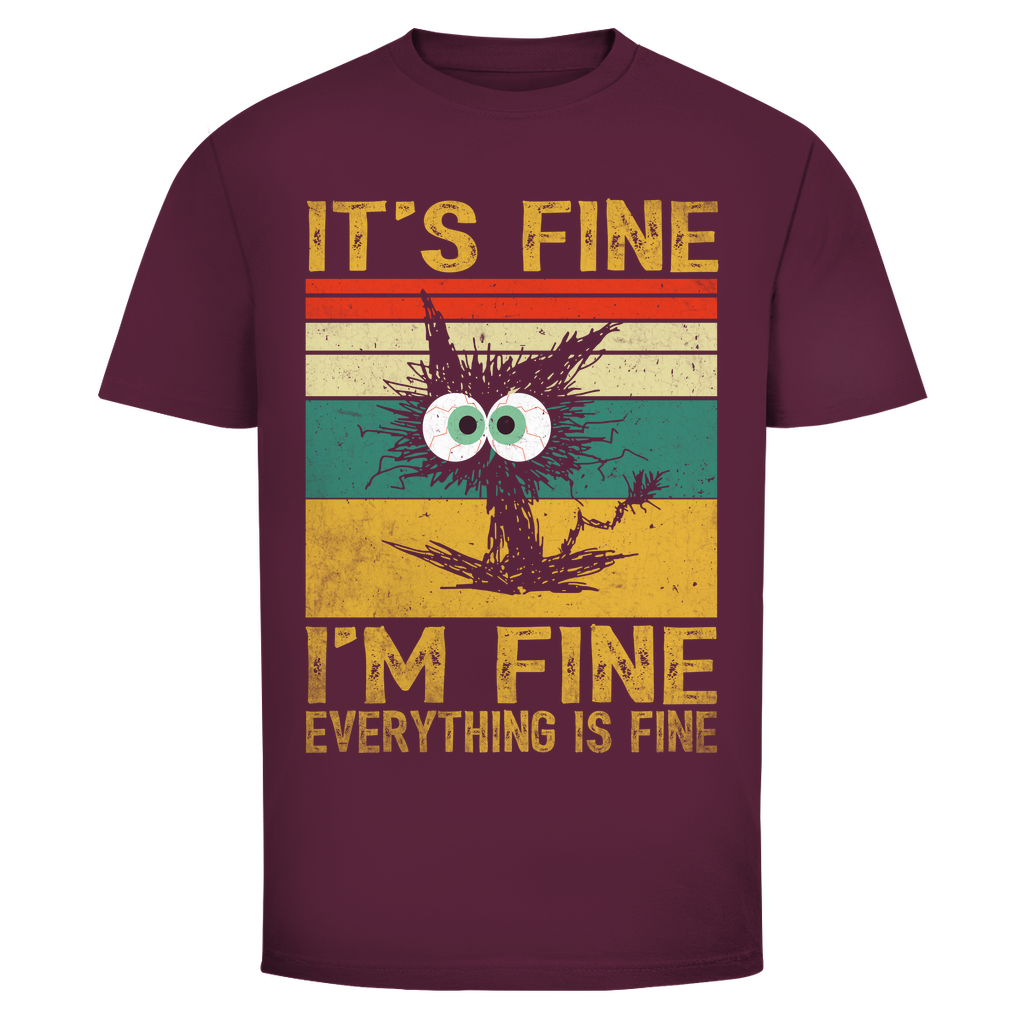 T-Shirt Männer- It’s Fine I’m Fine