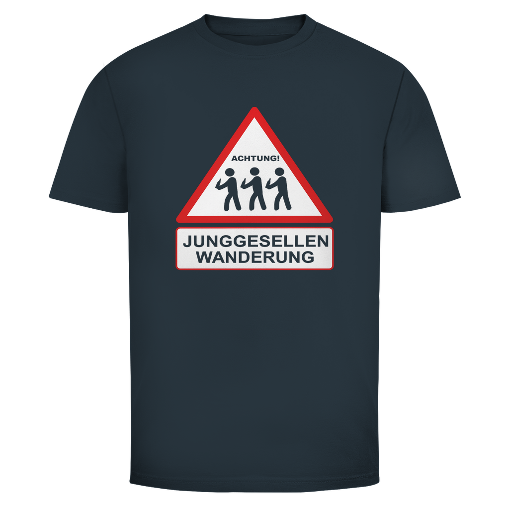 T-Shirt Männer- Junggesellenwanderung