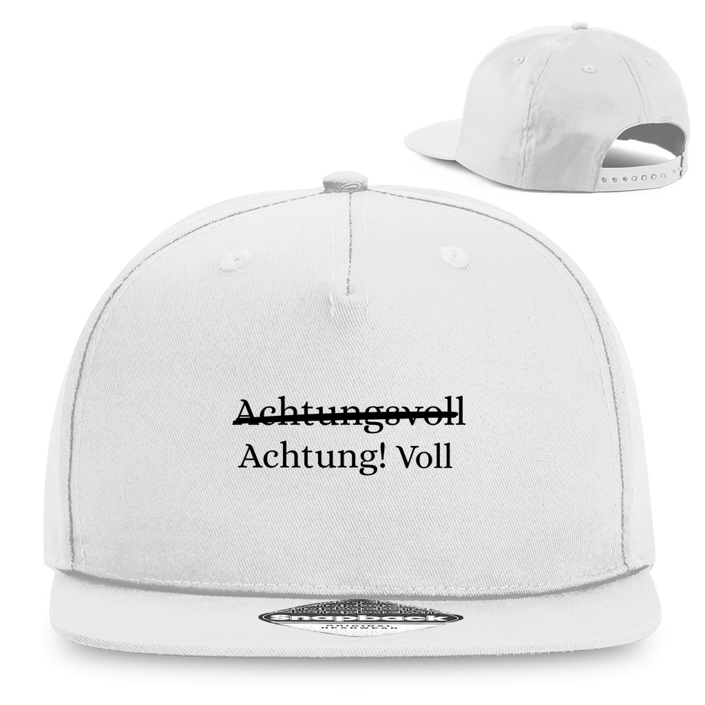 Achtung! Voll | Snapback Cap